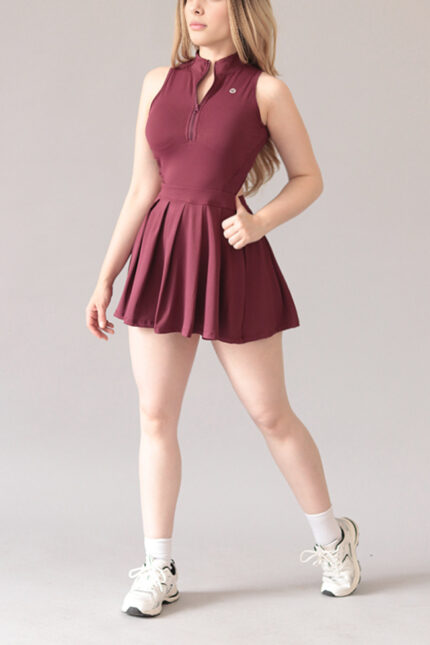 VESTIDO VINO