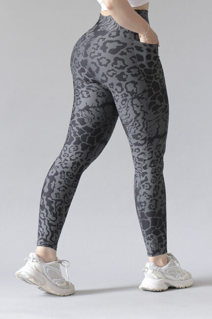 LEGGINS ELITE HOSHBO 6305 GRIS